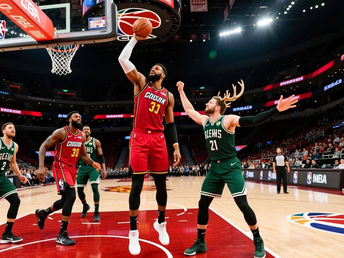 热火不敌雄鹿，字母哥率队取得胜利  第3张