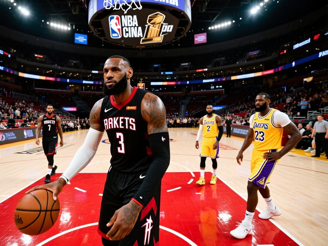 NBA总决赛火箭vs湖人，詹姆斯连续3场超低迷表现  第4张